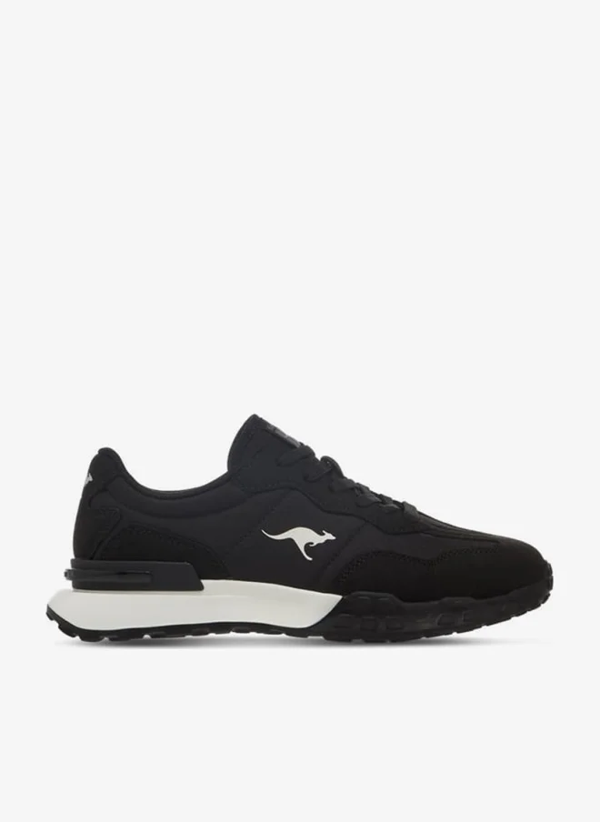 kangaROOS Women's Textured Sports Shoes With Lace-Up Closure