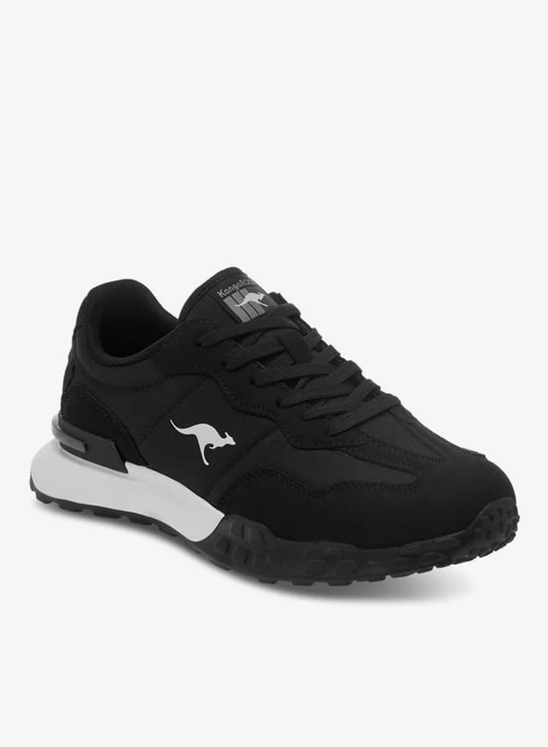 kangaROOS Women's Textured Sports Shoes With Lace-Up Closure