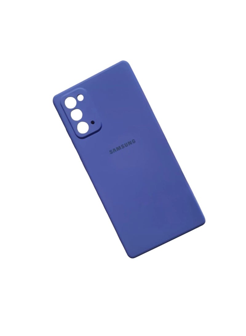 Compatible with Samsung Galaxy Note 20 Back Cover Silicone Case - Purple