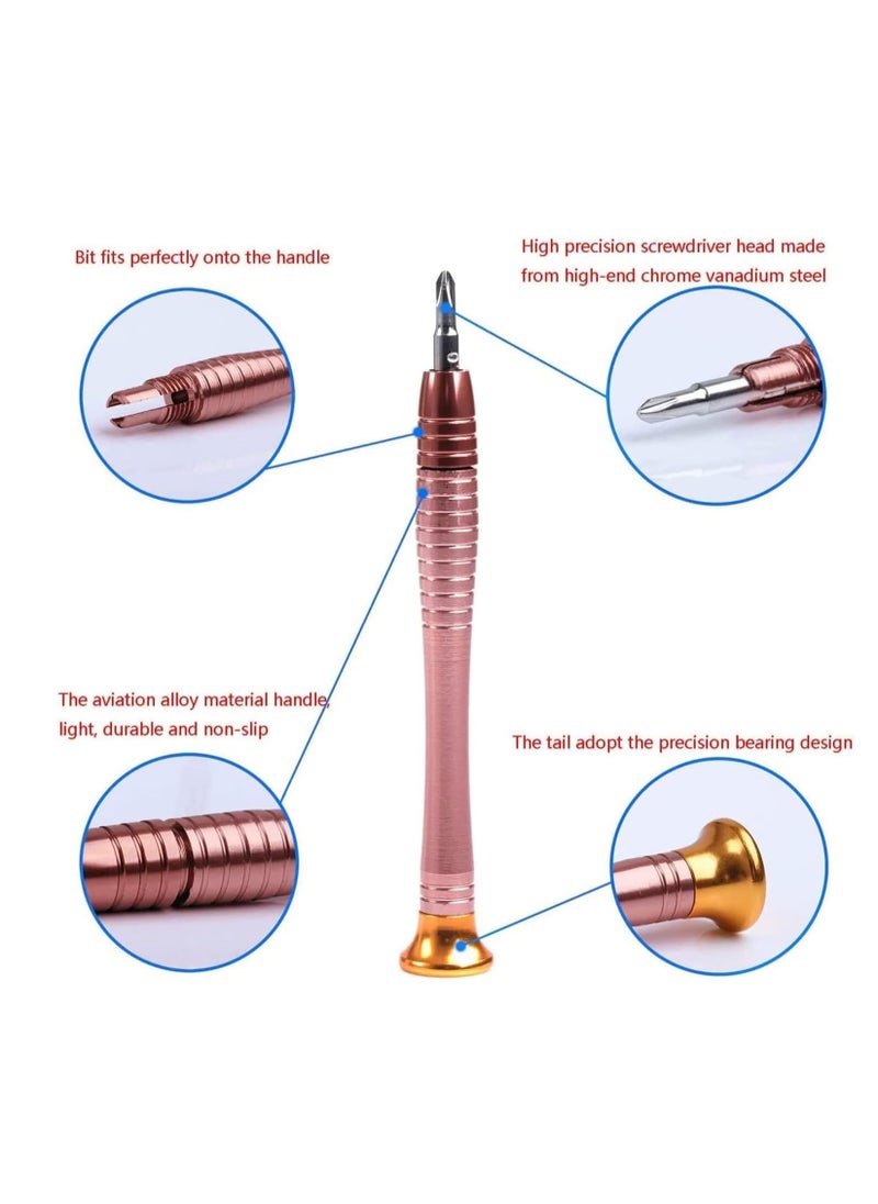 Dubkart 25 in 1 Precision Screwdriver Set,Mini Screwdrivers Repair Tool Kit for Mobile Phone, PC, Laptop, MacBook, Tablet, iPad, Glasses, Watches  - Image 4