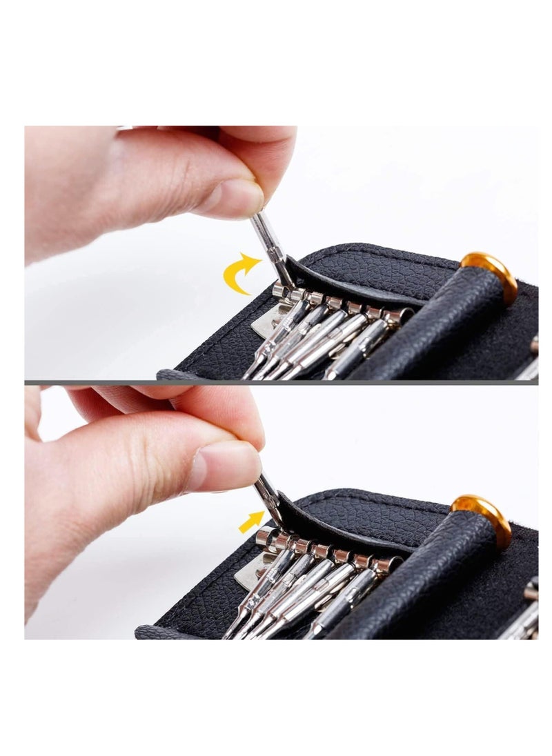 Dubkart 25 in 1 Precision Screwdriver Set,Mini Screwdrivers Repair Tool Kit for Mobile Phone, PC, Laptop, MacBook, Tablet, iPad, Glasses, Watches  - Image 3