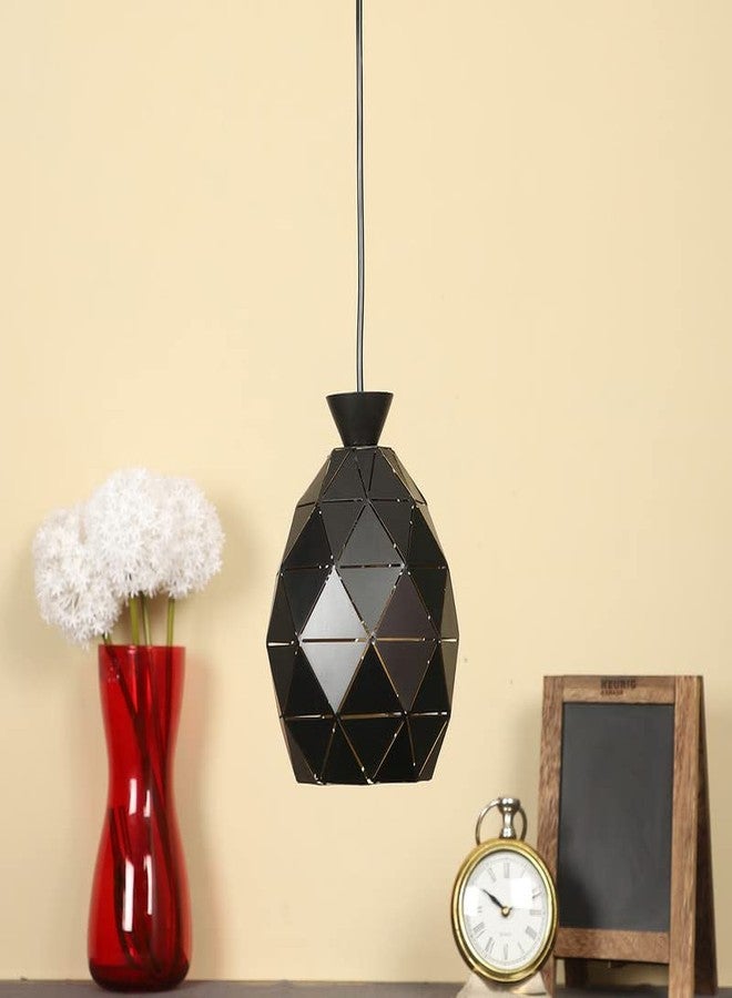 ELIANTE Modern Metal Laser Cut Hanging Pendant Light – Decorative Geometric Ceiling Lamp for Living Room, Dining Area, Bedroom, Kitchen Island Lighting | 3 Years Warranty | Free - LED LAMP - Image 2