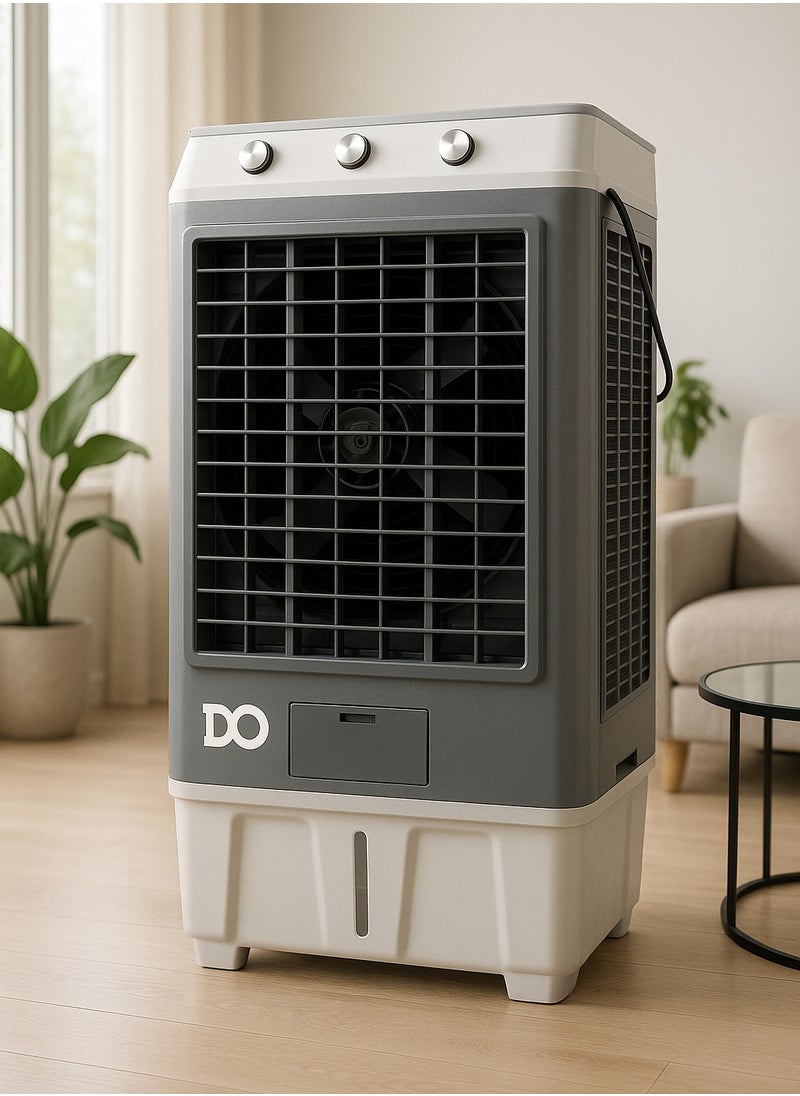 Air Cooler 60 liters, 170 watts, 3 speeds, anti-bacterial materials, Energy saving, Quiet sound -  AC60L-GWH