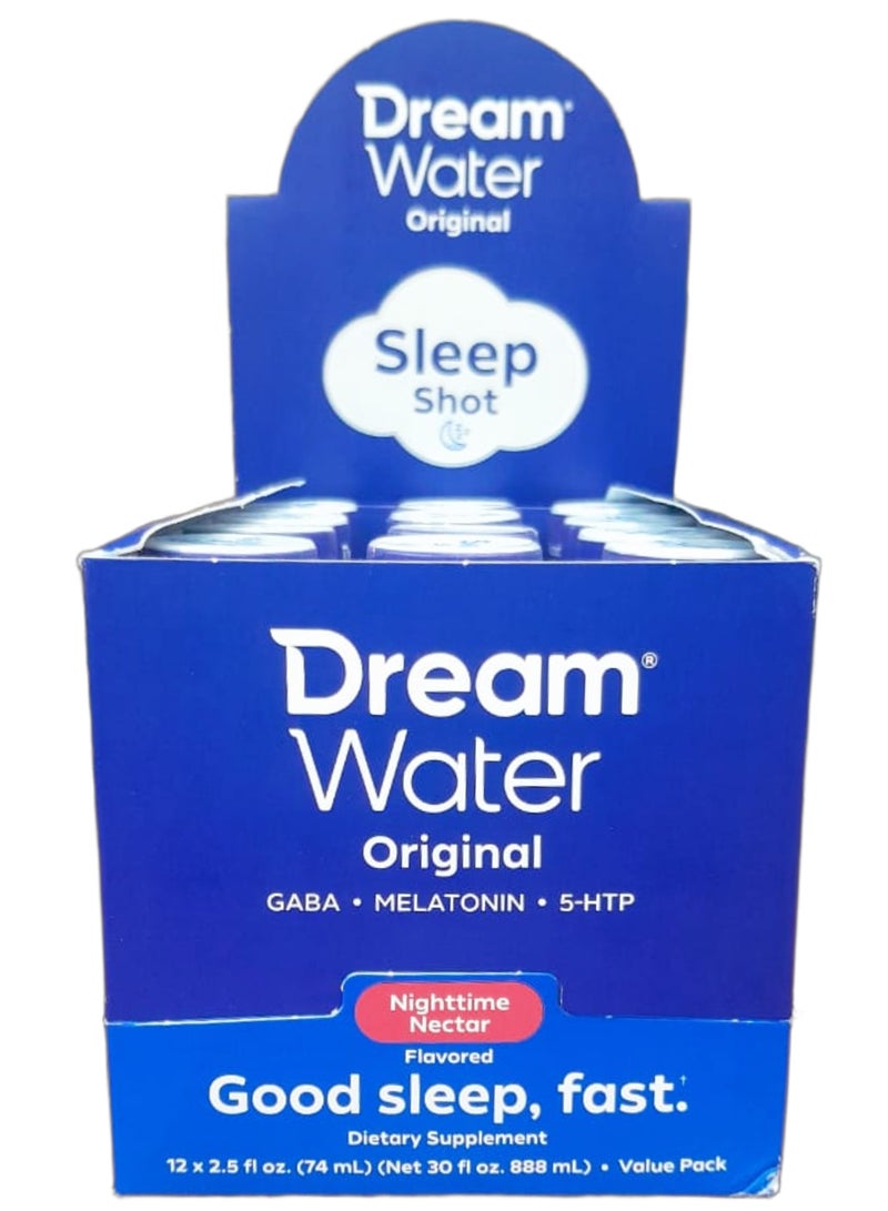 Dream Water (Pack Of 2) Original Melatonin 5mg, Nighttime Nectar, 24x74ml Packaging May Vary - Image 4