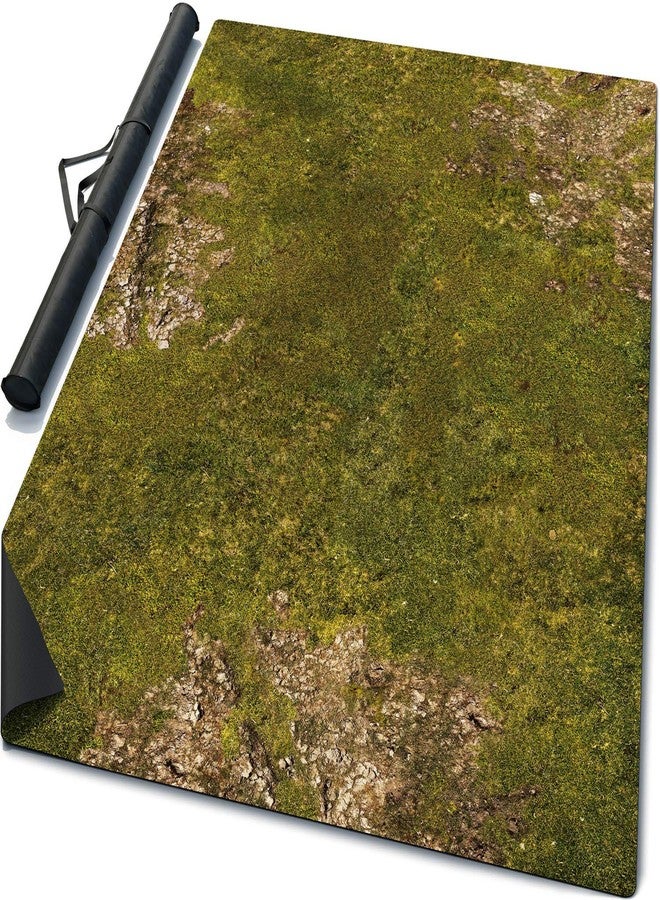 Warzone Studio 6’ x 3’ Double-Sided Mouse Pad Rubber Battle Mat: Homeland + Saraha + Bag - Image 2