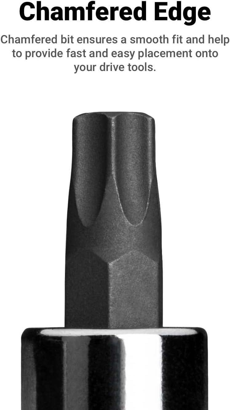 Capri Tools Long T6 Star Bit Socket, 1/4-Inch Drive - Image 4