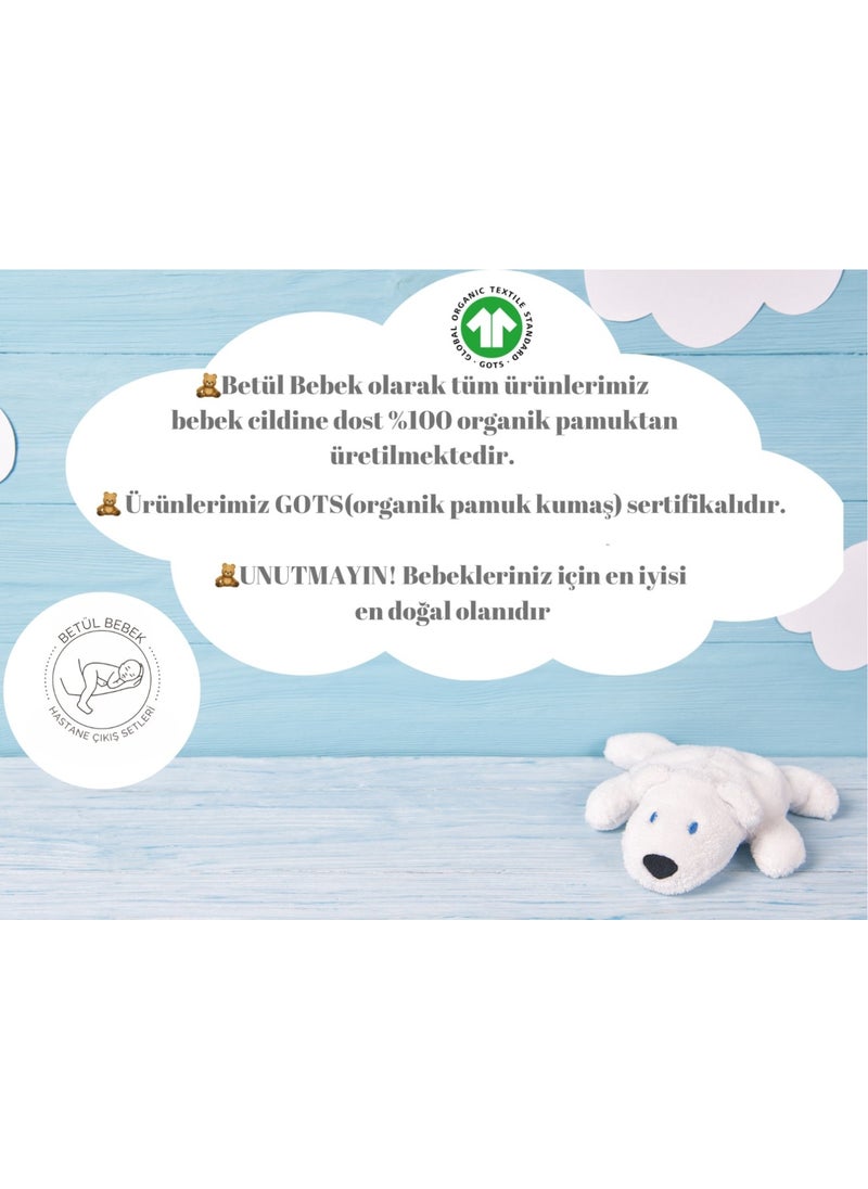 Harmandar - Special Design Organic Snap-On Aunt's Little Lamb Bodysuit - Image 1