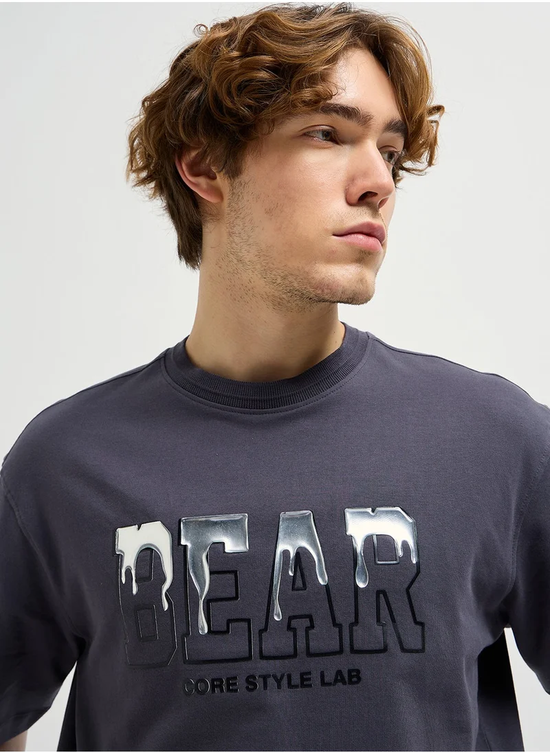 THE BEAR HOUSE Men’s Cotton T-Shirt – Soft, Breathable & Comfortable, Perfect for Casual Wear, Ideal for Everyday & Summer Wear