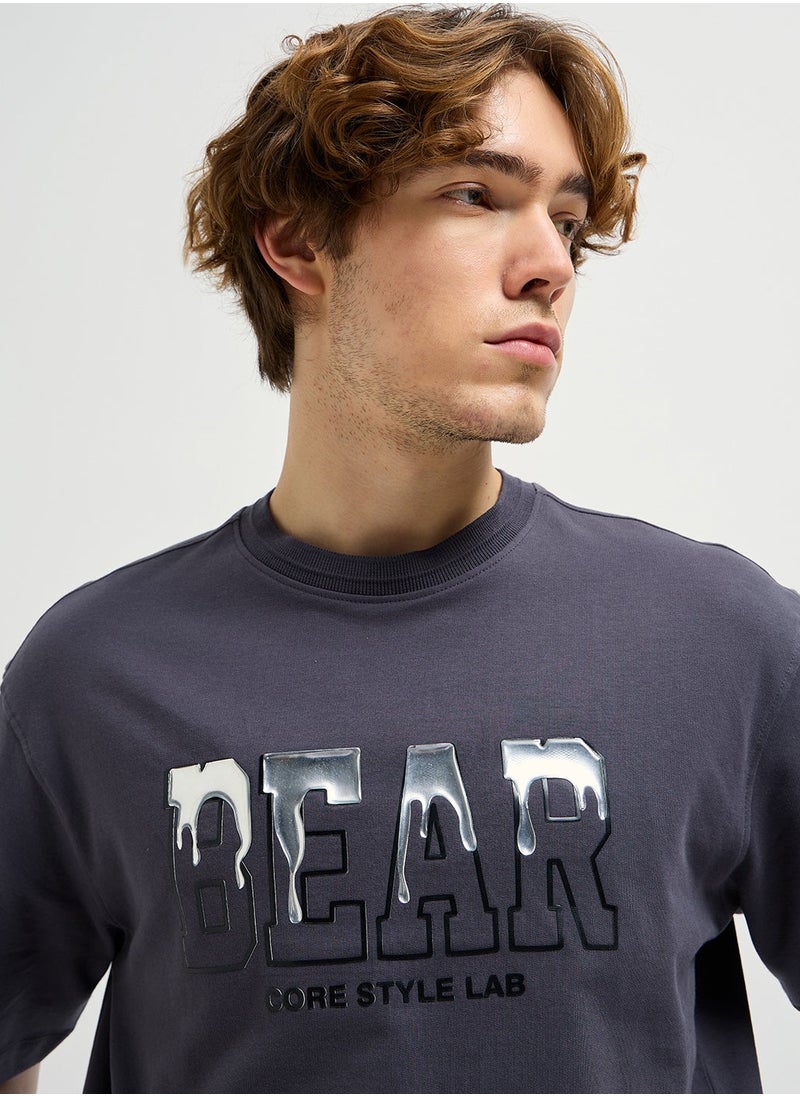 THE BEAR HOUSE Men’s Cotton T-Shirt – Soft, Breathable & Comfortable, Perfect for Casual Wear, Ideal for Everyday & Summer Wear  - Image 1