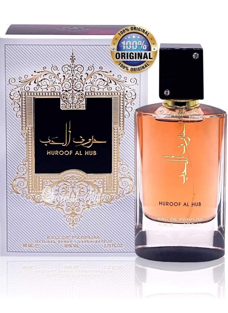 Ard Al Zafaran Huroof Al Hub EDP 100ML by Ard Al Zaafaran - The Essence of Love for Women🌟🌟🌟🌟🌟 