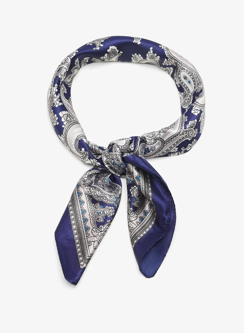 Ginger Silk Printed Summer Scarf