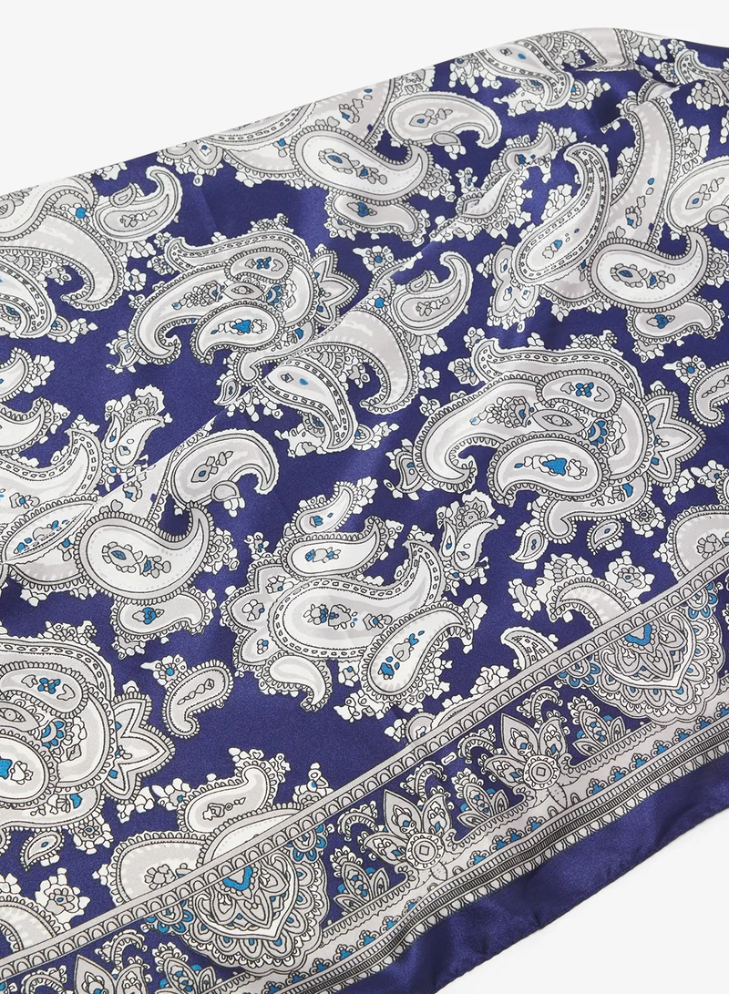 Ginger Silk Printed Summer Scarf