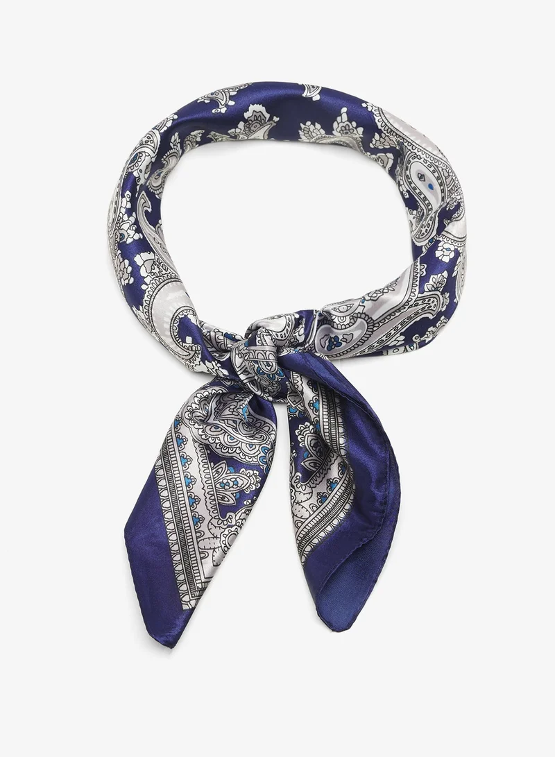 Ginger Silk Printed Summer Scarf