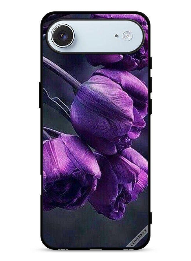 Covernex Apple iPhone Air Protective Case Cover Dark Flowers - Image 1