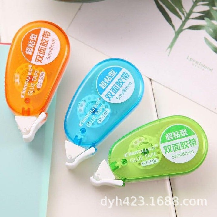 Long Stand Double-Sided Adhesive Tape Strong Adhesive Tape Creative Correction Tape Core Double-Sided Adhesive Handmade Adhesive Tape Gt-506 - Image 2