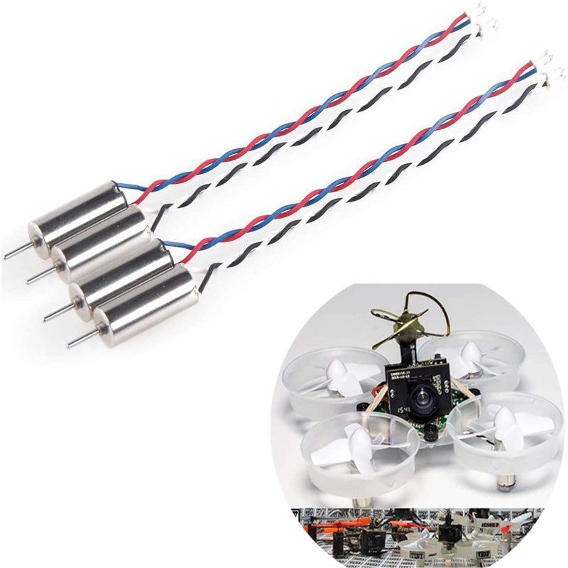 Crazepony 4pcs 6x15mm Motor Speed Insane 19000KV for Blade Inductrix Tiny Whoop Micro JST 125 Plug - Image 2