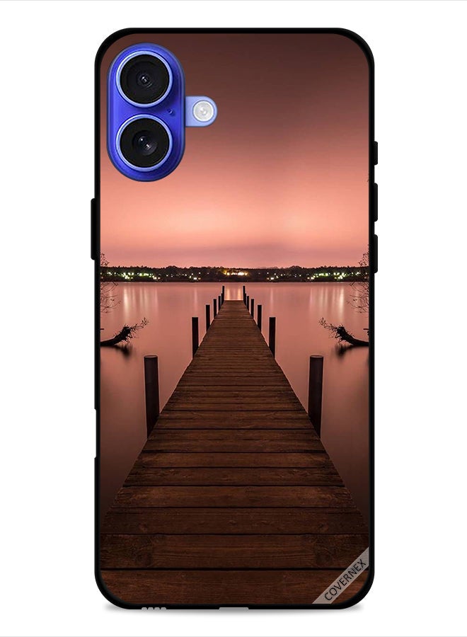 Covernex Apple iPhone 16 Protective Case Cover Pathway To Sea Evening - Image 1