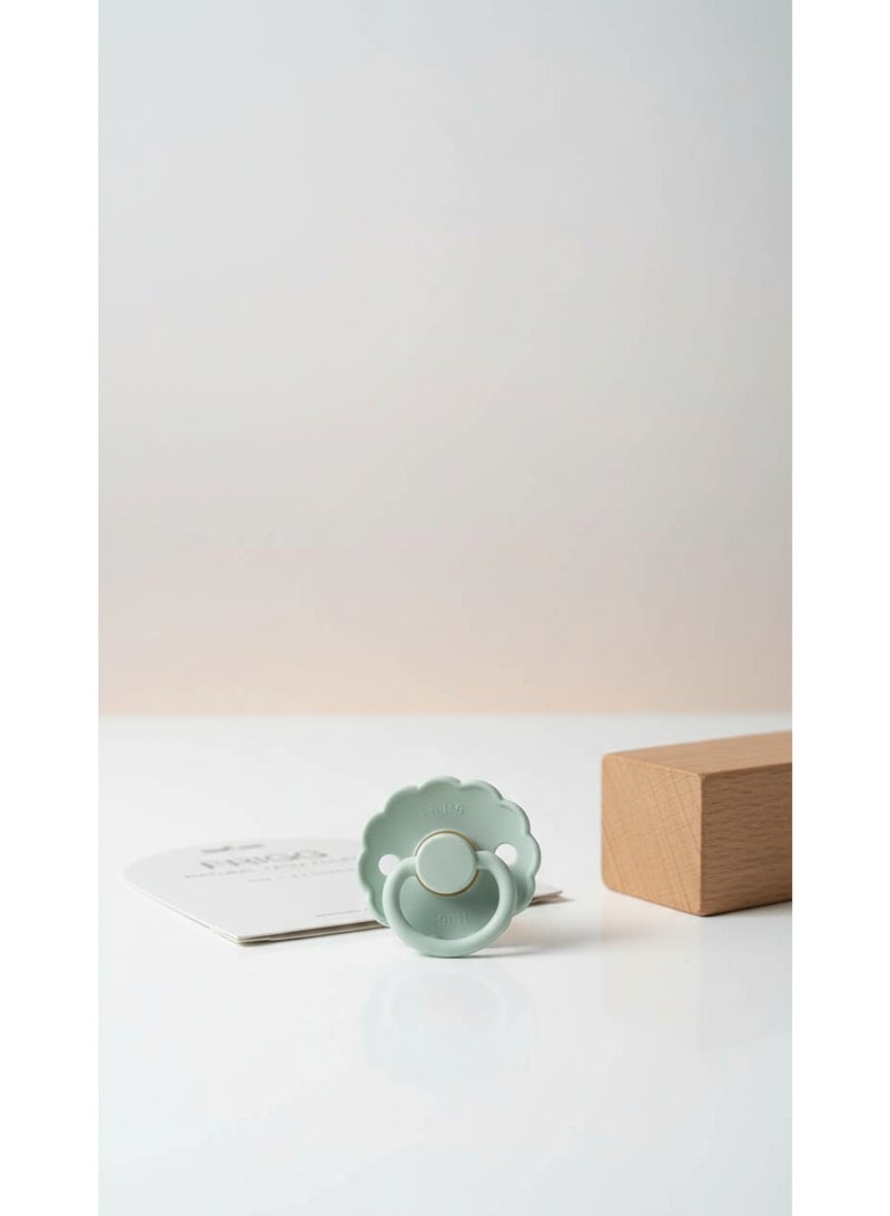FRIGG Natural Latex Baby Pacifier | Size 1 (0–6 Months) | BPA-Free, Orthodontic Soother | Designed & Made in Denmark - Image 2