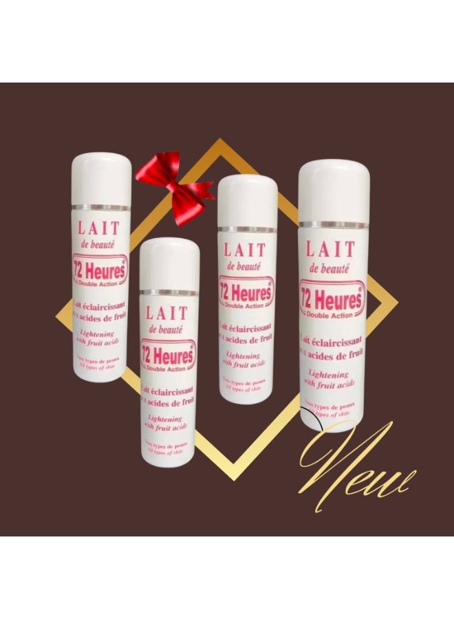 Laite Hebe 72 Body Whitening and Softening Lotion, 4 Original Bottles - Image 3