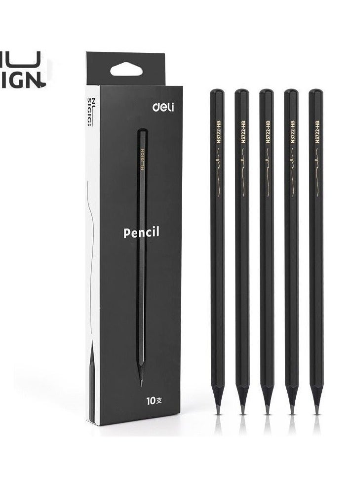 Generic 2B Hexagonal Pencil, Student Anti Slip 10 Pieces/Box - Image 1