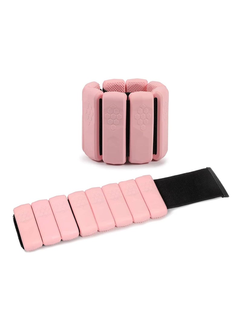 YQbest Wrist Weights, Adjustable Wearable and Ankle Durable Weights for Women Men Strength Training, Leg Yoga, Dance, Pilates, Cardio, Aerobics, Walking  - Image 1