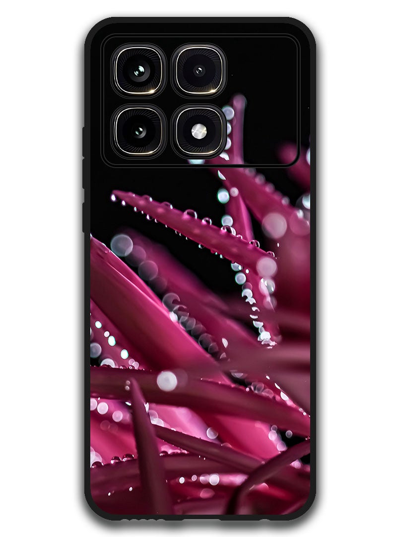 Theodor Protective Case Anti Scratch Shock Proof Bumper Cover For Xiaomi Redmi K70 Ultra petals_drops_bokeh - Image 1