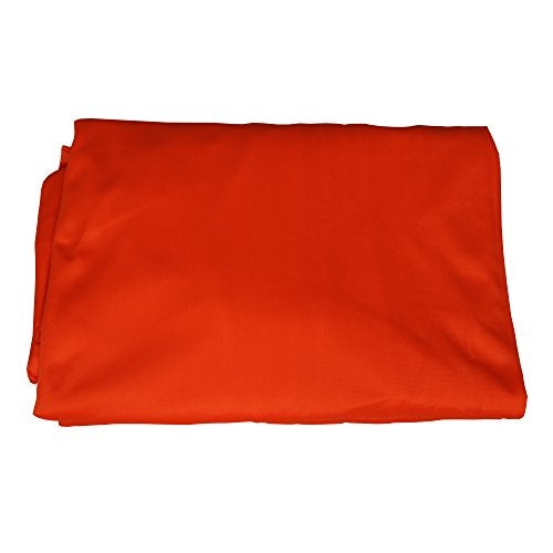 Wellsem Deluxe Yoga Swing - 5.5 Yard L x 3 Yard W Aerial Hammock - Silk Fabric - Orange - Image 2