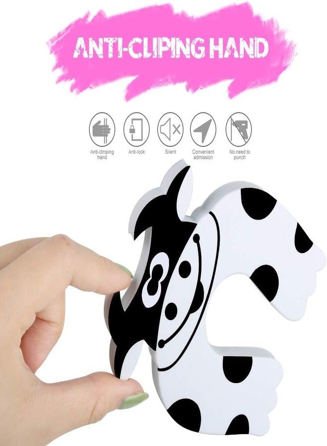 HEYOL Children Safety Door Pinch Guard,Door Slam Stopper Soft Foam Door Stopper,Prevents Finger Pinch Injuries &Child Or Pet From Getting Locked In Room (Muticolor,Pack Of 6),Multicolor - Image 5