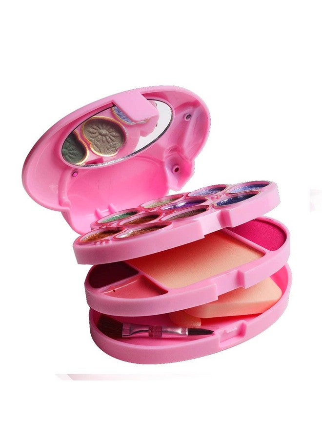 أدبيني مجموعة مكياج جديدة من أدبيني للنساء | 10 ظلال عيون، 1 بودرة مضغوطة، 1 أحمر خدود، 2 لون شفاه، 1 مرآة، 1 منفاخ | سهلة الدمج، تدوم طويلاً - Image 1