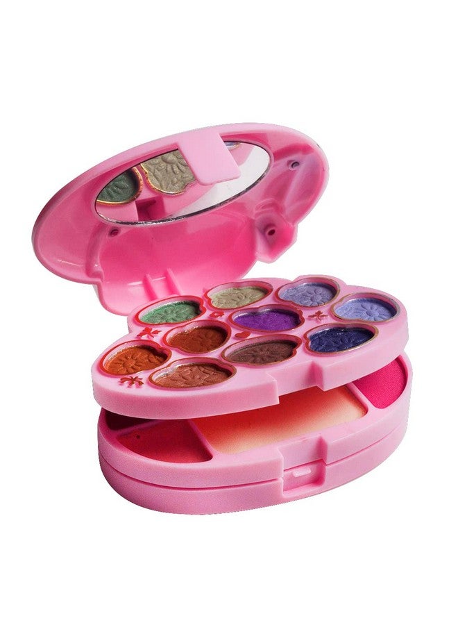 أدبيني مجموعة مكياج جديدة من أدبيني للنساء | 10 ظلال عيون، 1 بودرة مضغوطة، 1 أحمر خدود، 2 لون شفاه، 1 مرآة، 1 منفاخ | سهلة الدمج، تدوم طويلاً - Image 2