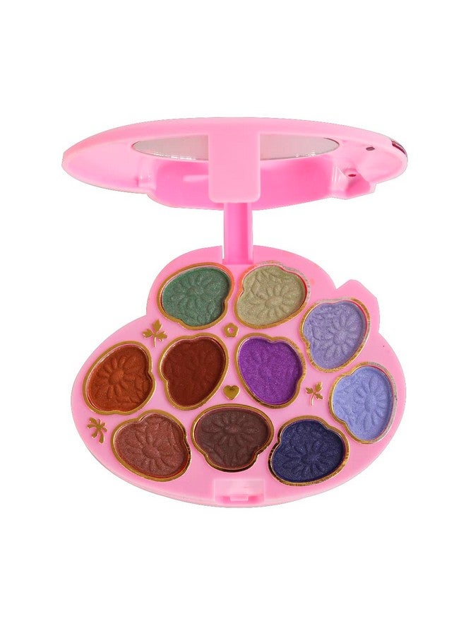 أدبيني مجموعة مكياج جديدة من أدبيني للنساء | 10 ظلال عيون، 1 بودرة مضغوطة، 1 أحمر خدود، 2 لون شفاه، 1 مرآة، 1 منفاخ | سهلة الدمج، تدوم طويلاً - Image 3