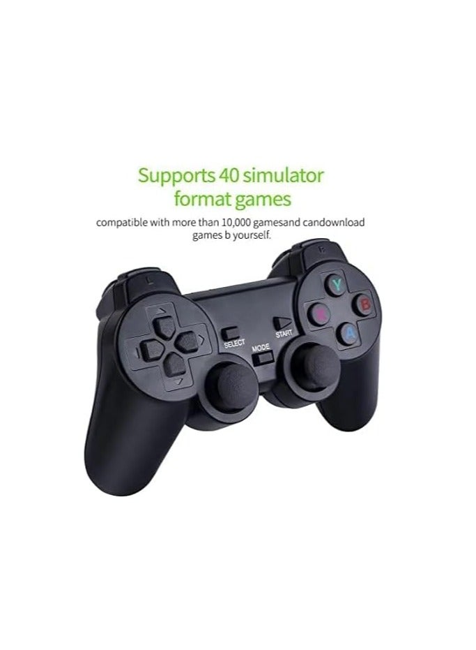 لايت جهاز ألعاب Y3 لايت بدقة عالية الوضوح يمكن توصيله بالتلفزيون مع بطاقة بسعة 64 جيجابايت و10000 لعبة وجهازي تحكم مع عصا وكابل تمديد بدقة عالية الوضوح - Image 5