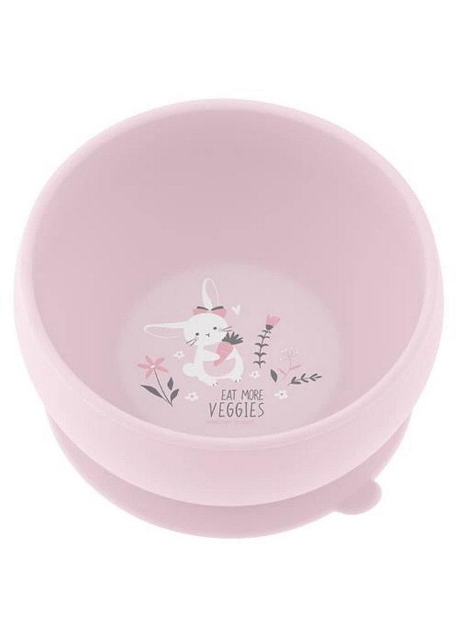 Stephen Joseph, Silicone Baby Bowls, Suction Bowl, Stay Put Suction Bowl, First Stage Self Feeding, Bunny - Image 1