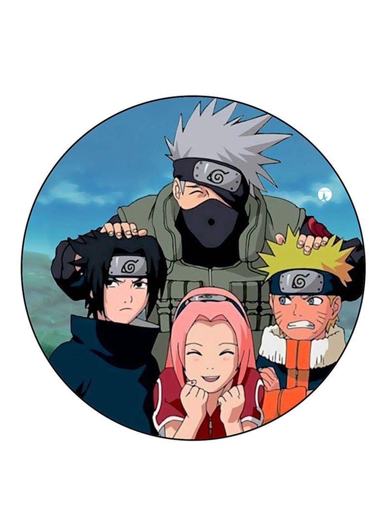 RKN Anime Naruto Printed Large Pin Multicolour - Image 1