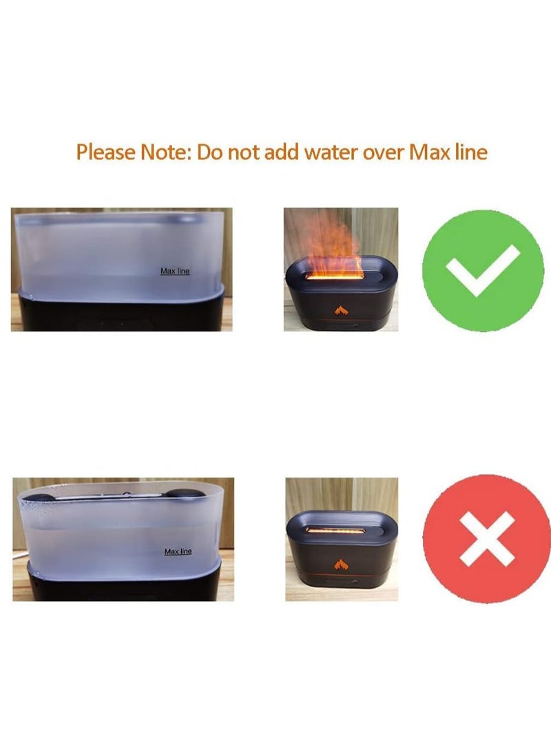 Microplus Air Humidifier Aroma Diffuser with 2 Color Lights, Cool Mist , 2 Litre Capacity Black PS-4804 - Image 3