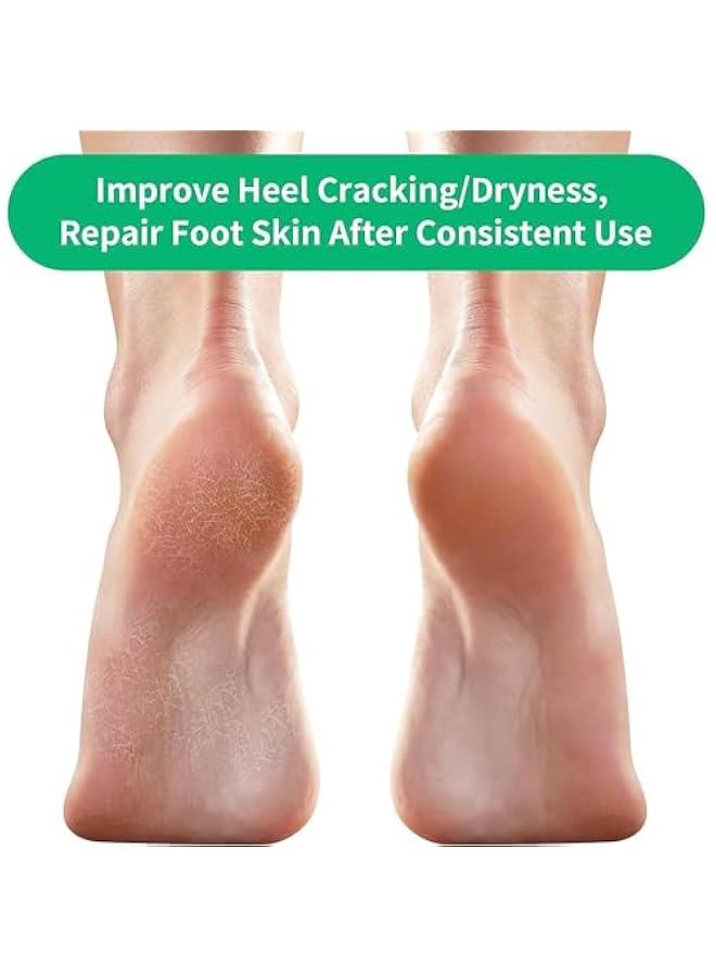 MOXO Cracked Heel Treatment Repair Socks 5 Pairs Heel Softener Socks for Dry Cracked Feet Heels Foot Care Toeless Pedi Moisturizing Socks Dry Feet Treatment Gel Socks Overnight - Image 5