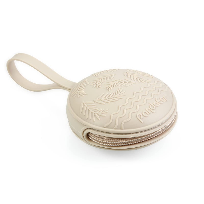 PandaEar 3 Pack Silicone Pacifier Holder Case, Portable Travel Pacifier Pouch for Newborns, BPA-Free Silicone Pacifier Storage Container for Boys & Girls (Pink) - Image 5