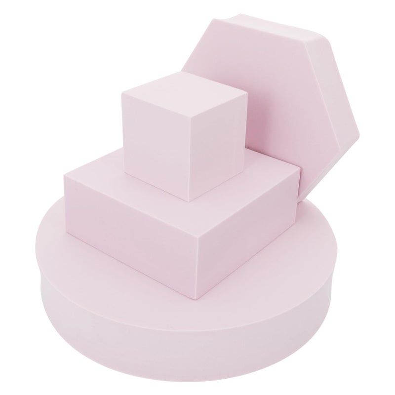 4Pcs Hard Foam Geometric Cube Models Set For Photo Props And Makeup Tools - Image 2