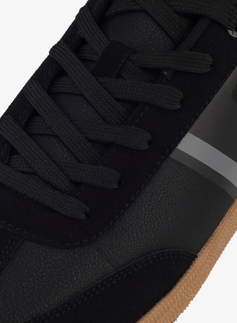 Lee Cooper Men Panelled Logo Lace-Up Sneakers - Image 4