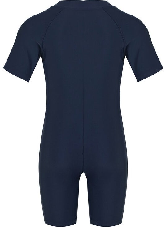 Remsa Mayo Remsa Swimsuit Jumpsuit Short Sleeve Shorts Kids Baby Swimsuit 5155 Dark Navy Blue  - Image 5