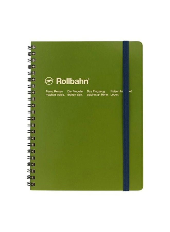 Delfonics Rollbahn Spiral Notebooks: 5-1/2 in. x 7 in. (Blush Pink) / large - Image 2