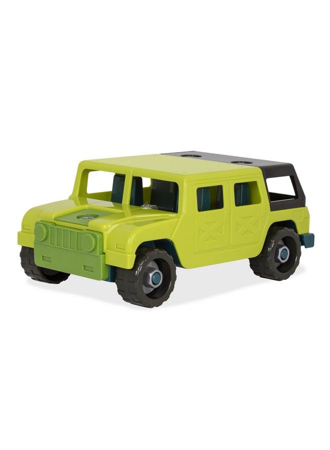 BATTAT TakeApart 4 X 4  Colorful TakeApart Toy Truck For Kids Aged 3 And Up 25Pc Lime Green - Image 3