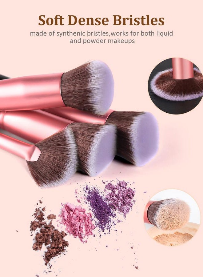 BESTOPE PRO Makeup Brushes 16 Pcs Makeup Brush Set, Blending Brush for Foundation, Premium Synthetic Powder Concealers Makeup Brushes for Eyes and Face, Eye Shadows Brushes, Eyeliner Make Up Brushes - Image 4