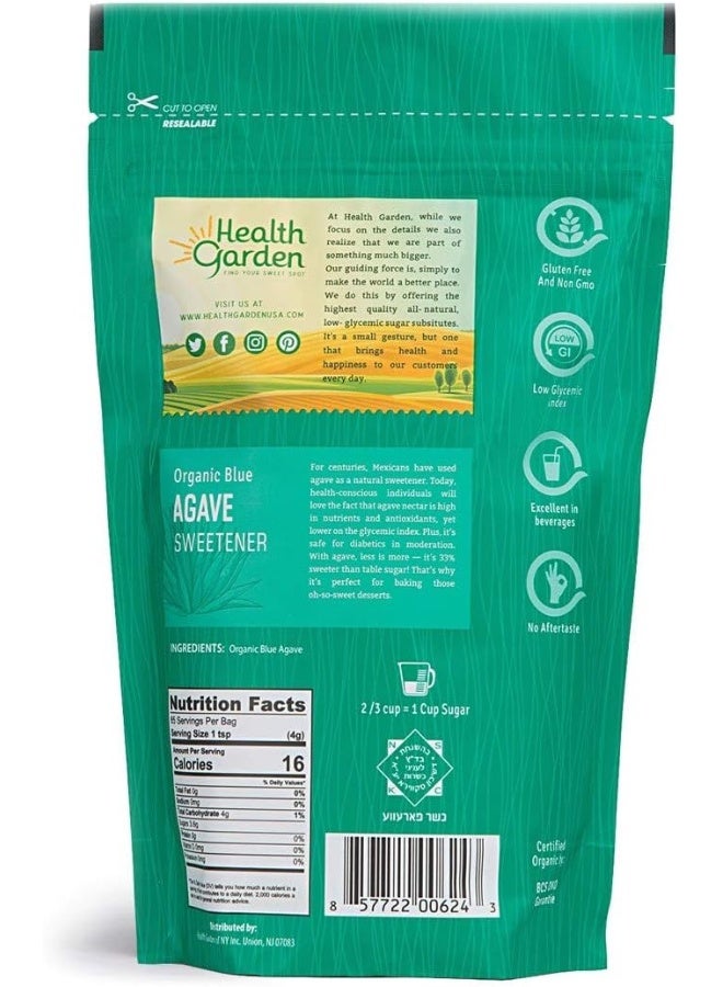 Nan Health Garden Organic Blue Agave Sweetener - Image 2