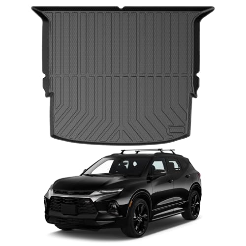 Mixsuper Cargo Liner for Chevrolet Blazer 2019-2024 2025 2026, Trunk Mat for Chevy Blazer Accessories All Weather Cargo Mat Rear Trunk Liner Black - Image 1
