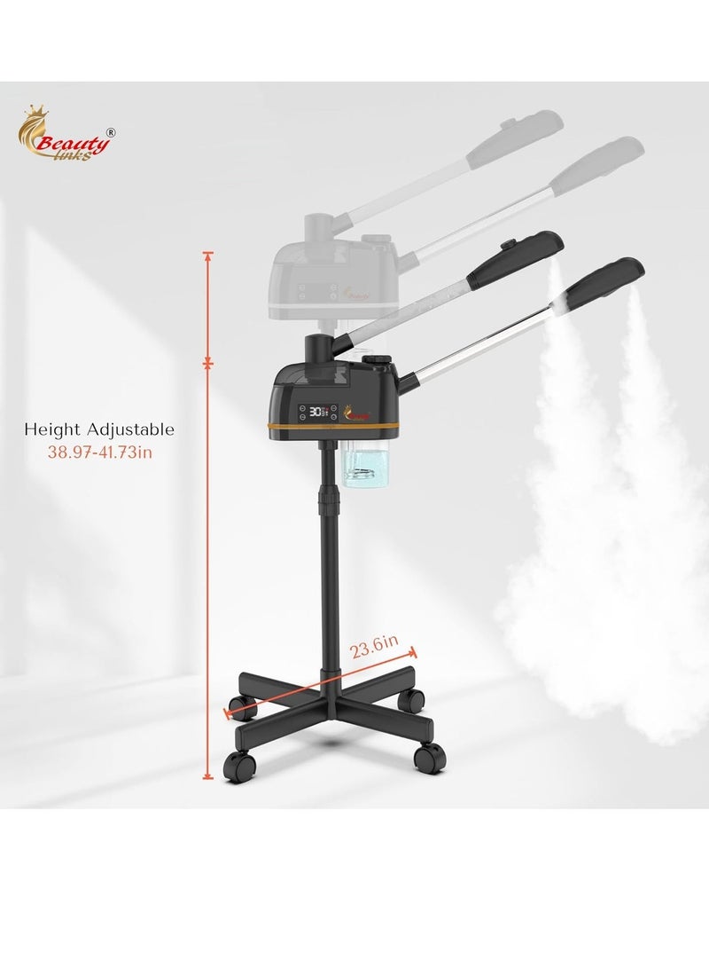 Beauty links 2in1 Digital Facial Steamer Hot and Cold Ionic Steam for Facial Skin Treatment Deep Cleansing and Hydration - Image 5
