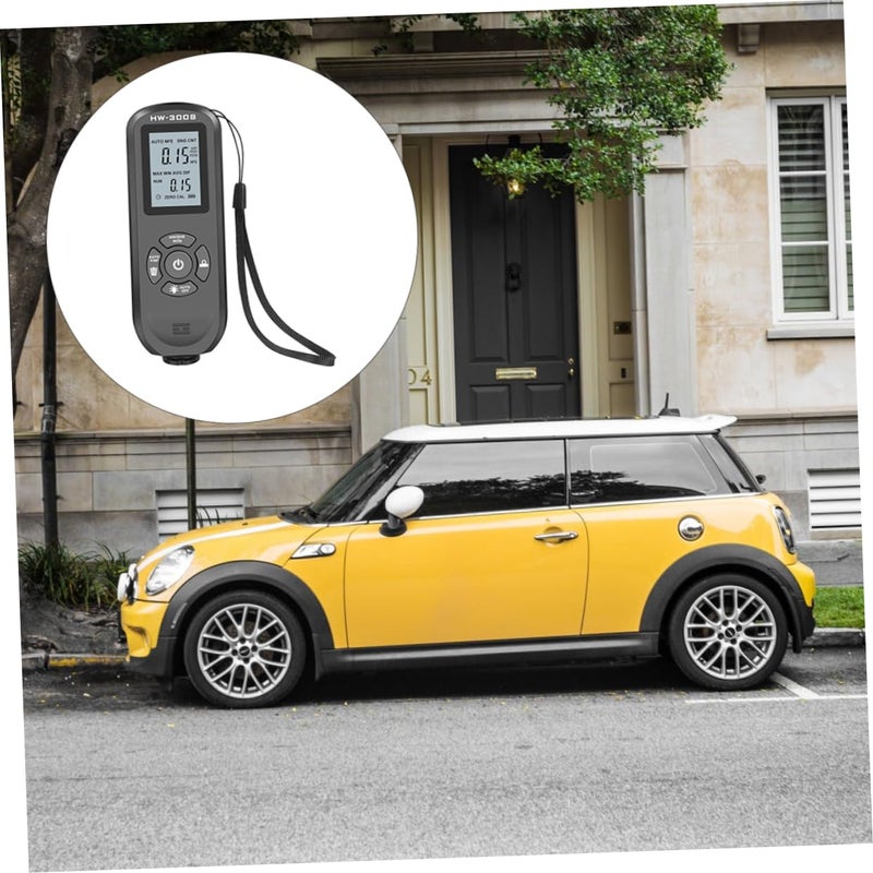 Digital Paint Thickness Gauge Auto Car Coating Tester Portable Intuitive Screen - Image 4