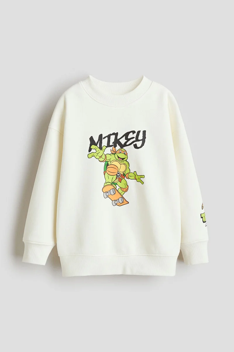 H&M Printed sweatshirt