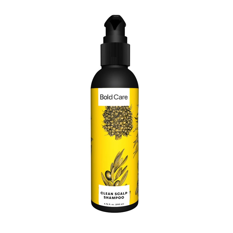 Bold Care Clean Scalp Shampoo for Men - Paraben Free - Soothes Itchy and Dry Scalp - All Hair Types - Green Apple Fragrance - 200ml - Image 5