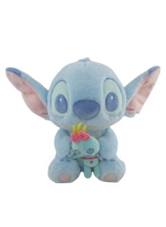 Miniso Planetary Pastel Collection 11in. Sitting Stitch with Little Company Plush Toy 